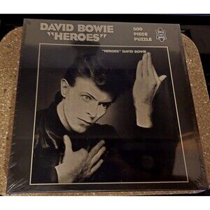 DAVID BOWIE - 2020 "HEROES" ALBUM COVER 500 PIECE JIGSAW PUZZLE NEW SEALED